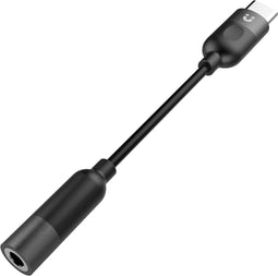 UNITEK M1204A mobiele telefoonkabel Zwart 0,1 m USB C 3.5mm