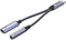 Unitek USB-C na minijack 3,5mm i USB-C 60W