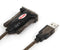 UNITEK Y-105 USB 1.1 zu Seriell Konverter RS-232, Kabel 140cm, Serielle Schnittstelle, die HotPlug, Kompatibel mit Windows, Server2003, Server2008, Linux, Schwarz