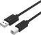 UNITEK Y-C420GBK USB-kabel USB 2.0 3 m USB A USB B Zwart