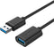 UNITEK Y-C458GBK USB-kabel USB 3.2 Gen 1 (3.1 Gen 1) 1,5 m USB A Zwart
