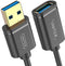UNITEK Y-C458GBK USB-kabel USB 3.2 Gen 1 (3.1 Gen 1) 1,5 m USB A Zwart