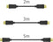 Unitek Y-C607BK DisplayPort 1.2 Kabel 1.5m