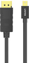 UNITEK Y-C611BK DisplayPort kabel 2 m Mini DisplayPort Zwart