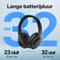 Unitone Focus Koptelefoon Draadloos - Active Noise Cancelling - Bluetooth - Over-ear - Geschikt voor Apple & Android