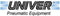 Univer AI-9100 3/2-jetvalve Normally Closed roller/veerretour tube 4x2