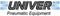 Univer AI-9350 3/2 Jetvalve Normally Closed handbediend/veerretour 4mm push-in
