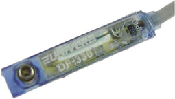Univer DF-330 Reed t.b.v. K-series cilinders NO/PNP 3x0,14mm kabel. L=3 meter. spanning:24VAC of DC inclusief LED