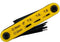 Universal Foldaway Toolset - Yellow / Black