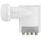 Universal Twin LNB digital SAT-LNB DVB-S2 for 2 participants 4K, HDTV, 3D reception