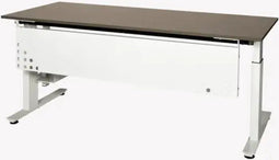 Universeel Frontpaneel staal 175x40 aluminium