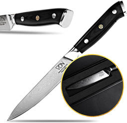 Universeel Officemes damaststaal - Elegance serie - VG-10 Japans damascus - 67 lagen staal - VDN