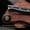 Universeel Officemes damaststaal - Elegance serie - VG-10 Japans damascus - 67 lagen staal - VDN