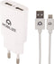 Universele AC Stroom Adapter USB / Micro-USB