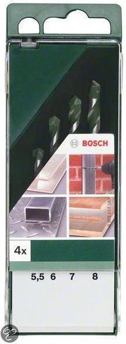 UNIVERSELE BOOR SET 5.5X85 - 6X100 - 7X100 - 8X120 (4)