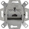 Universele data wandcontactdoos UAE inbouw basiselement UTP 1-voudig Cat6A (39070)
