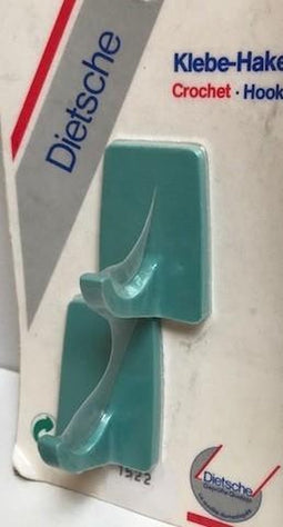Universele handdoekhaken zelfklevend (setje van 2) groen