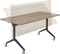 Universele klaptafel Hyper breed 160CM diep 80CM bladkleur Kersen framekleur Wit (RAL9010)