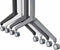 Universele klaptafel Hyper breed 160CM diep 80CM bladkleur Wit framekleur Zwart (RAL9005)