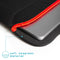 Universele Neopreen Sleeve 15 inch - Zwart
