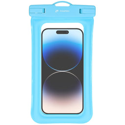 Universele waterproof pouch - Waterdichte telefoonhoes - Lichtblauw