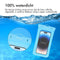 Universele waterproof pouch - Waterdichte telefoonhoes - Lichtblauw