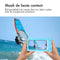 Universele waterproof pouch - Waterdichte telefoonhoes - Lichtblauw