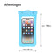 Universele waterproof pouch - Waterdichte telefoonhoes - Lichtblauw