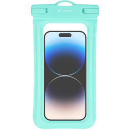 Universele waterproof pouch - Waterdichte telefoonhoes - Turquoise