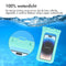 Universele waterproof pouch - Waterdichte telefoonhoes - Turquoise