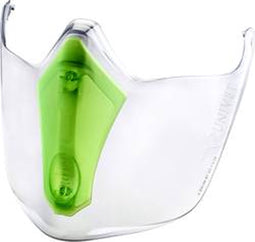 Univet 6X3 6X3-F01 Gezichtsscherm Groen, Transparant