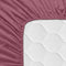 Verstelbaar onderlaken HappyFriday BASIC Magenta 160 x 200 x 32 cm