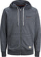 JACK&JONES ORIGINALS JORTONS - Sweat Zip Hood - Heren Vest - M