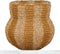 Mica Decorations Tacoma - Opbergmand - Natuurlijke uitstraling - Geel - h47xd50cm