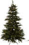 J-Line Kerstboom Extra - kunststof - groen - LED lichtjes - 225 cm hoog