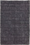 Seahorse Metro - Badmat - 60x90 cm - Vocht absorberend - Graphite