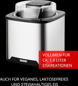 Unold Ijsmaker Gelato 1,5 liter