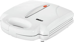 Unold Zaubernuss Wafelijzer Controlelampje, Inklapbaar, Anti-aanbaklaag Wit, RVS