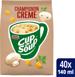 Unox Cup-a-Soup - Automatensoep Vending Champignon crème - 1 zak