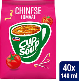 Unox Cup-a-Soup-| Automatensoep Vending Chinese Tomaat - 1 zak 40 porties