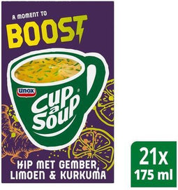 Unox - Cup-a-Soup - Boost - Kip - 21 x 175 ml