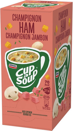 Unox Cup-a-Soup - Champignon Ham - 21 x 175 ml
