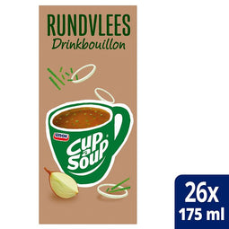 Unox - Cup-a-soup heldere bouillon rund 175ml | 4 stuks
