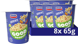 Unox Good Noodles Cup - Groente - zonder kunstmatige kleurstoffen en conserveermiddelen - 8 x 65 g