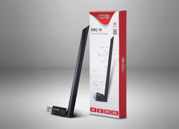 Inter-Tech DMG 19 - Wi-Fi Adapter - 2,4GHz 5GHz 573Mbps