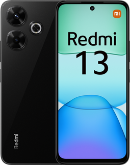 Xiaomi Redmi 13 - Zwart - 256 GB - Dubbele fysieke simkaart