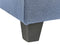 UNSTAD - Hocker - Blauw - Polyester