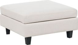 UNSTAD - Hocker - Lichtbeige - Polyester