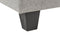 UNSTAD - Hocker - Lichtgrijs - Polyester