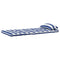 Stoelkussens Adirondack 2 st gestreept stof oxford wit en blauw
